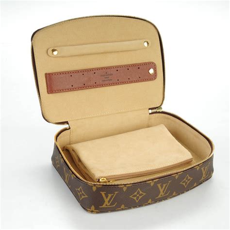 Louis Vuitton Monogram Monte Carlo Jewelry Case 22 .